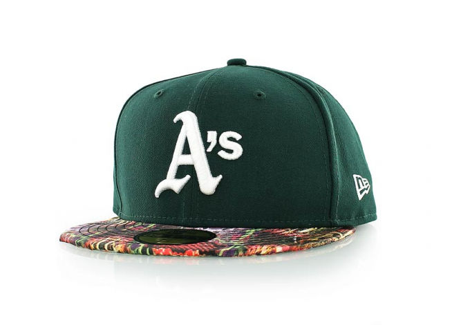 new era SNAKE VISOR OAKLAND ATHLETICS 1